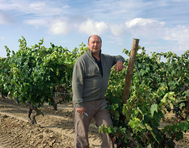 foto van Florentino Martinez, vorige wijnmaker Artadi